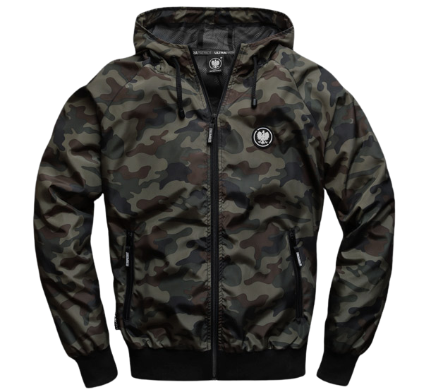 Kurtka wiatrówka moro z Orłem