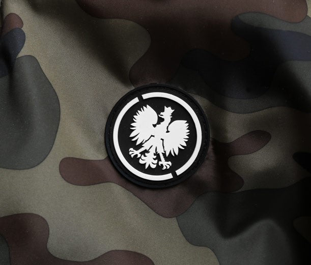 Kurtka wiatrówka moro z Orłem